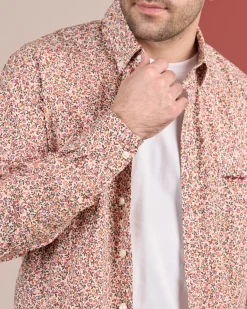 Homme Mise Au Green Chemise à imprimé floral