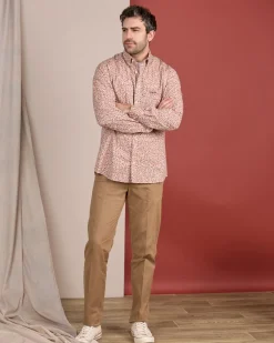 Homme Mise Au Green Chemise à imprimé floral