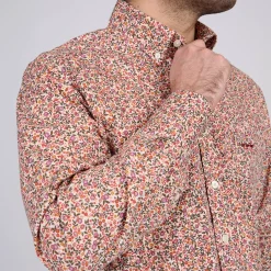 Homme Mise Au Green Chemise à imprimé floral