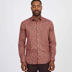 Homme Mise Au Green Chemise à imprimé floral