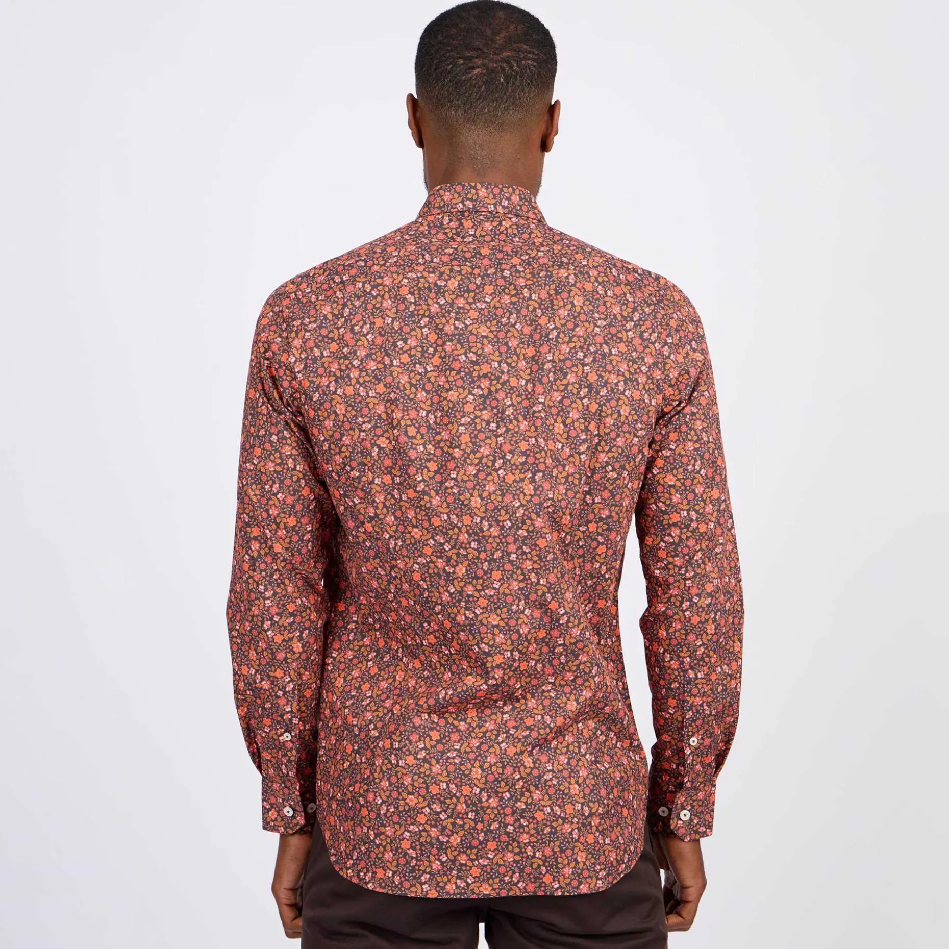 Homme Mise Au Green Chemise à imprimé floral