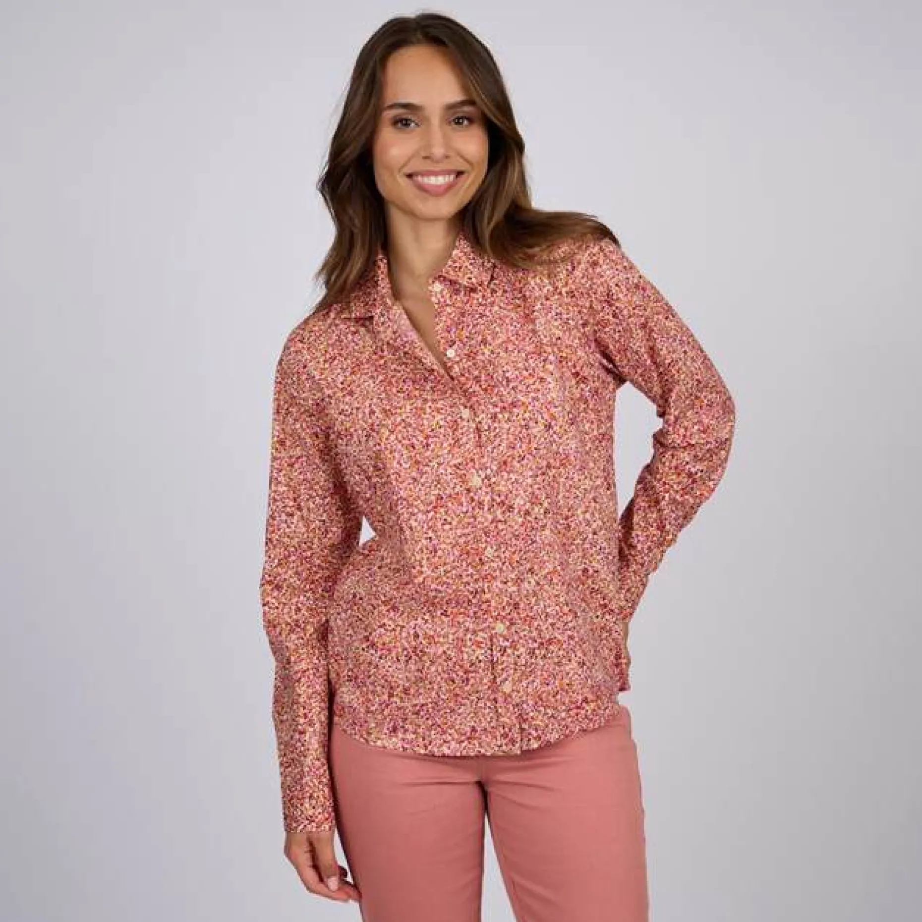 Femme Mise Au Green Chemise à imprimé floral