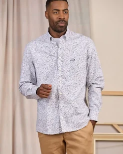 Homme Mise Au Green Chemise à imprimé végétal