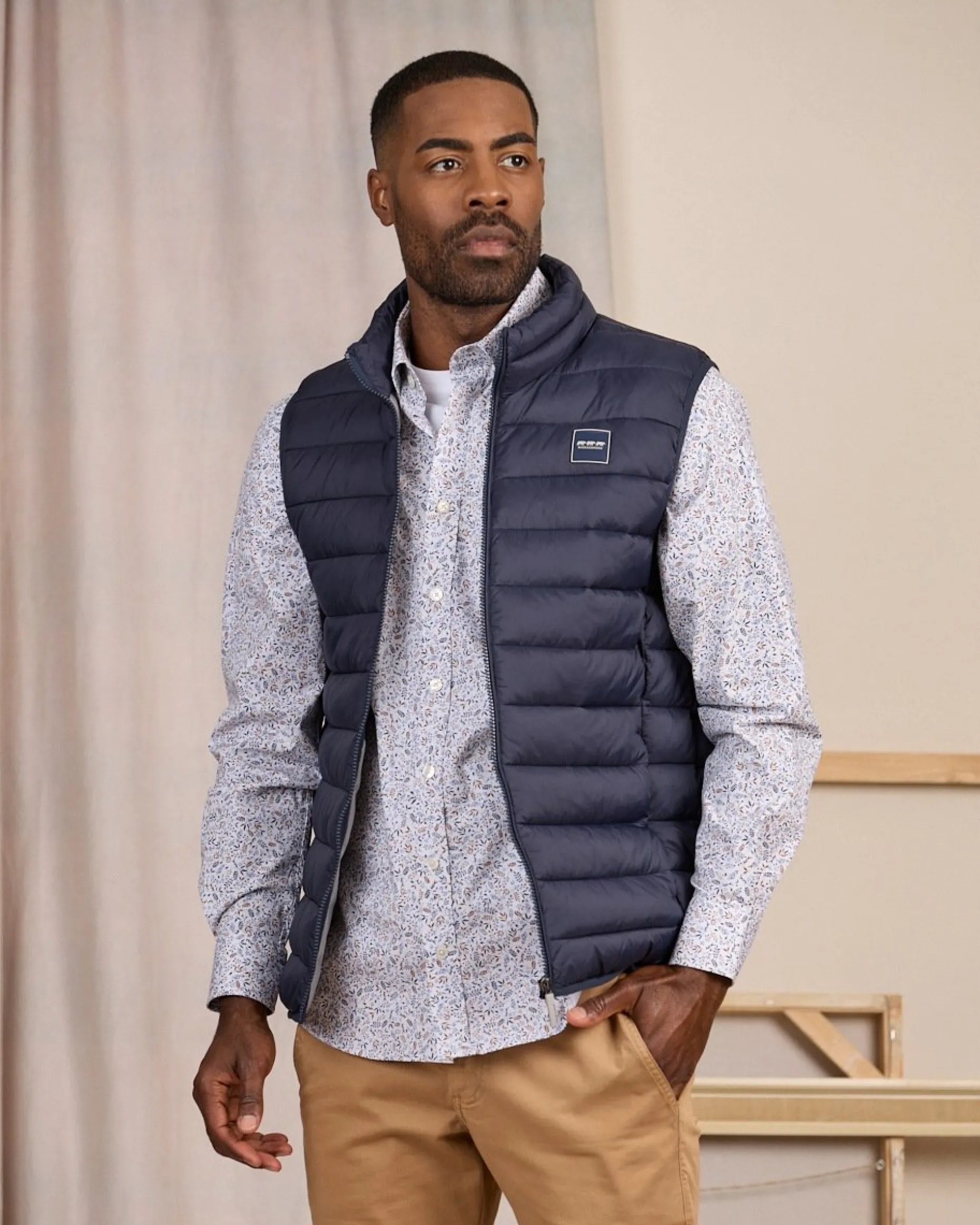 Homme Mise Au Green Chemise à imprimé végétal