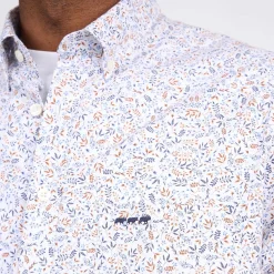 Homme Mise Au Green Chemise à imprimé végétal