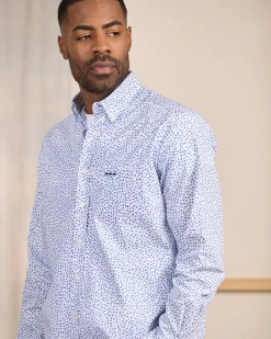 Homme Mise Au Green Chemise à micro motifs