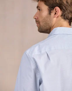 Homme Mise Au Green Chemise à micro motifs