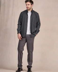 Homme Mise Au Green Chemise à micro motifs