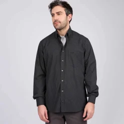 Homme Mise Au Green Chemise à micro motifs