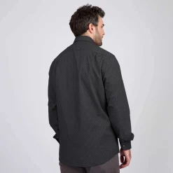 Homme Mise Au Green Chemise à micro motifs