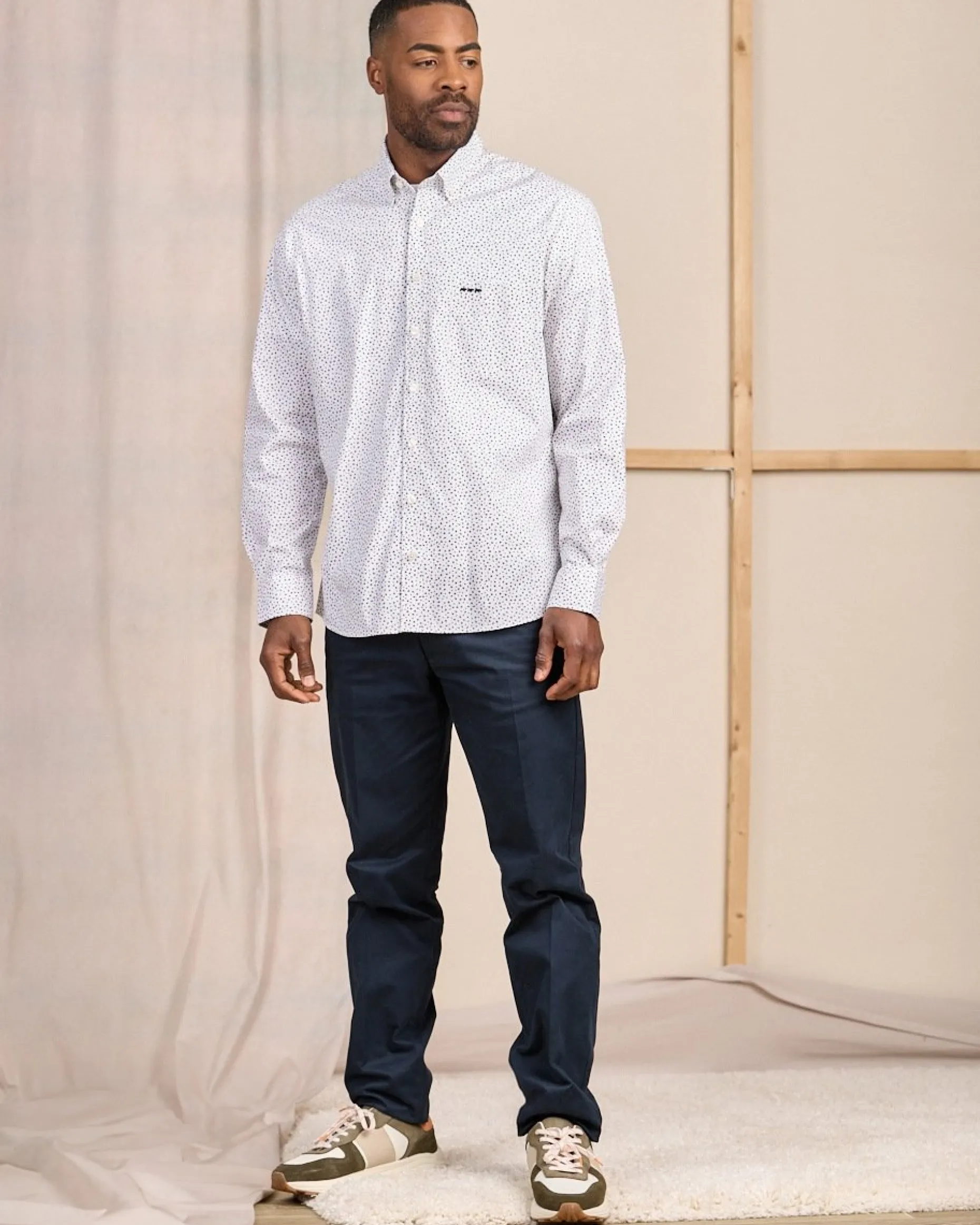 Homme Mise Au Green Chemise Cactus