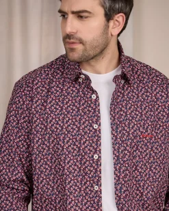 Homme Mise Au Green Chemise Cassia bleu marine