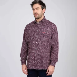 Homme Mise Au Green Chemise Cassia bleu marine