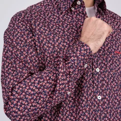 Homme Mise Au Green Chemise Cassia bleu marine