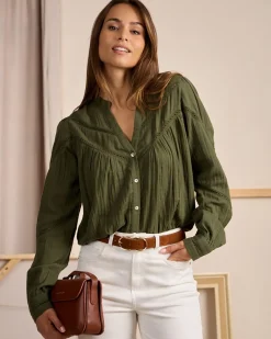 Femme Mise Au Green Chemise Clemmy