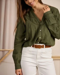 Femme Mise Au Green Chemise Clemmy
