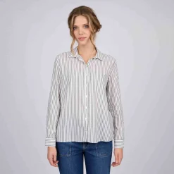 Femme Mise Au Green Chemise Coline bleu marine