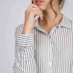 Femme Mise Au Green Chemise Coline bleu marine