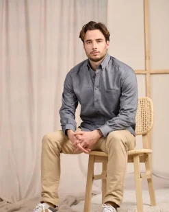 Homme Mise Au Green Chemise manches longues