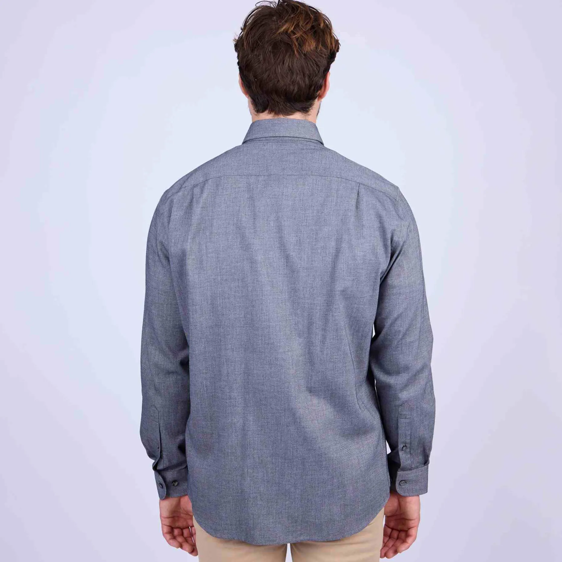 Homme Mise Au Green Chemise manches longues