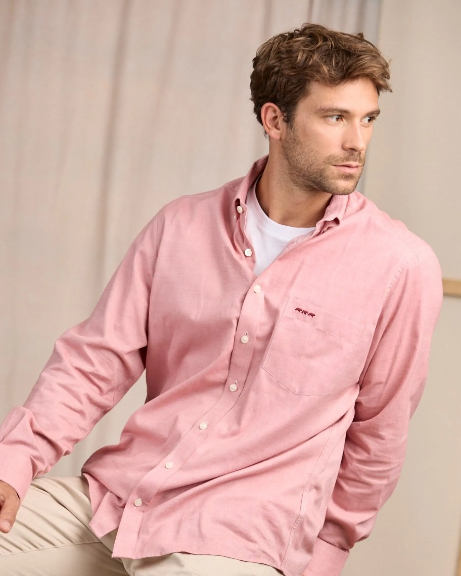 Homme Mise Au Green Chemise manches longues