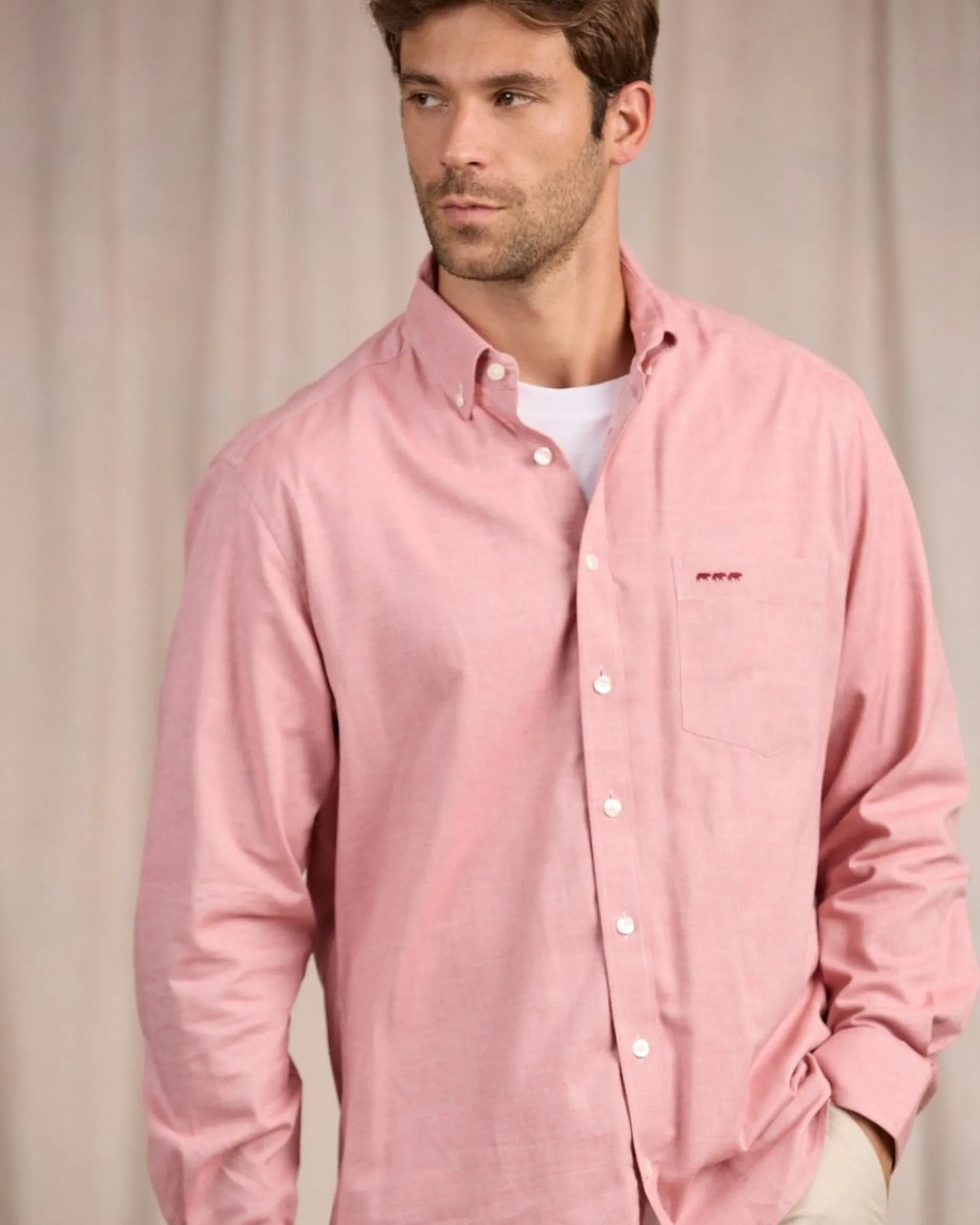 Homme Mise Au Green Chemise manches longues