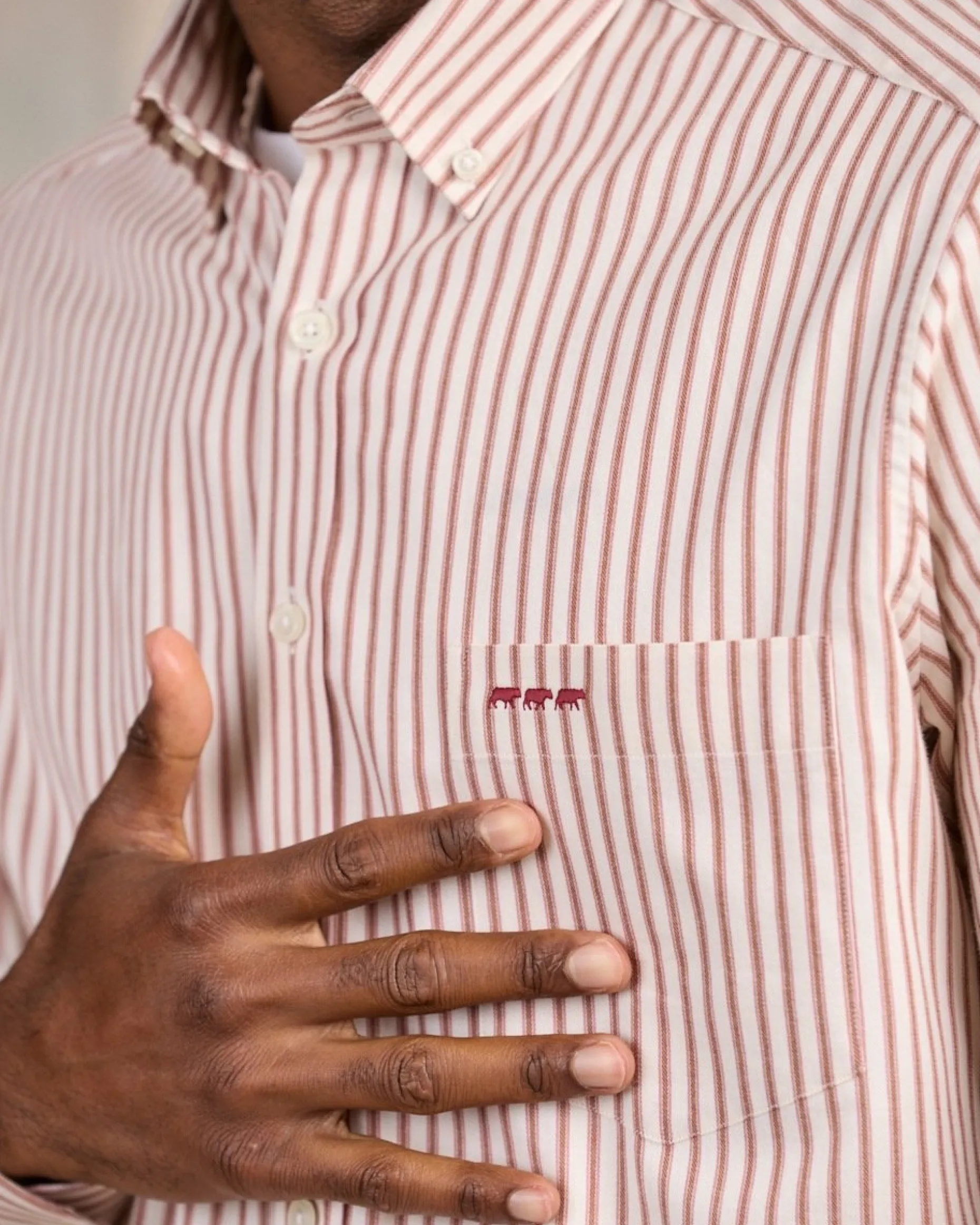 Homme Mise Au Green Chemise rayée