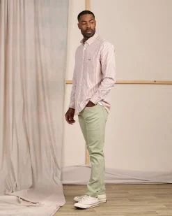 Homme Mise Au Green Chemise rayée