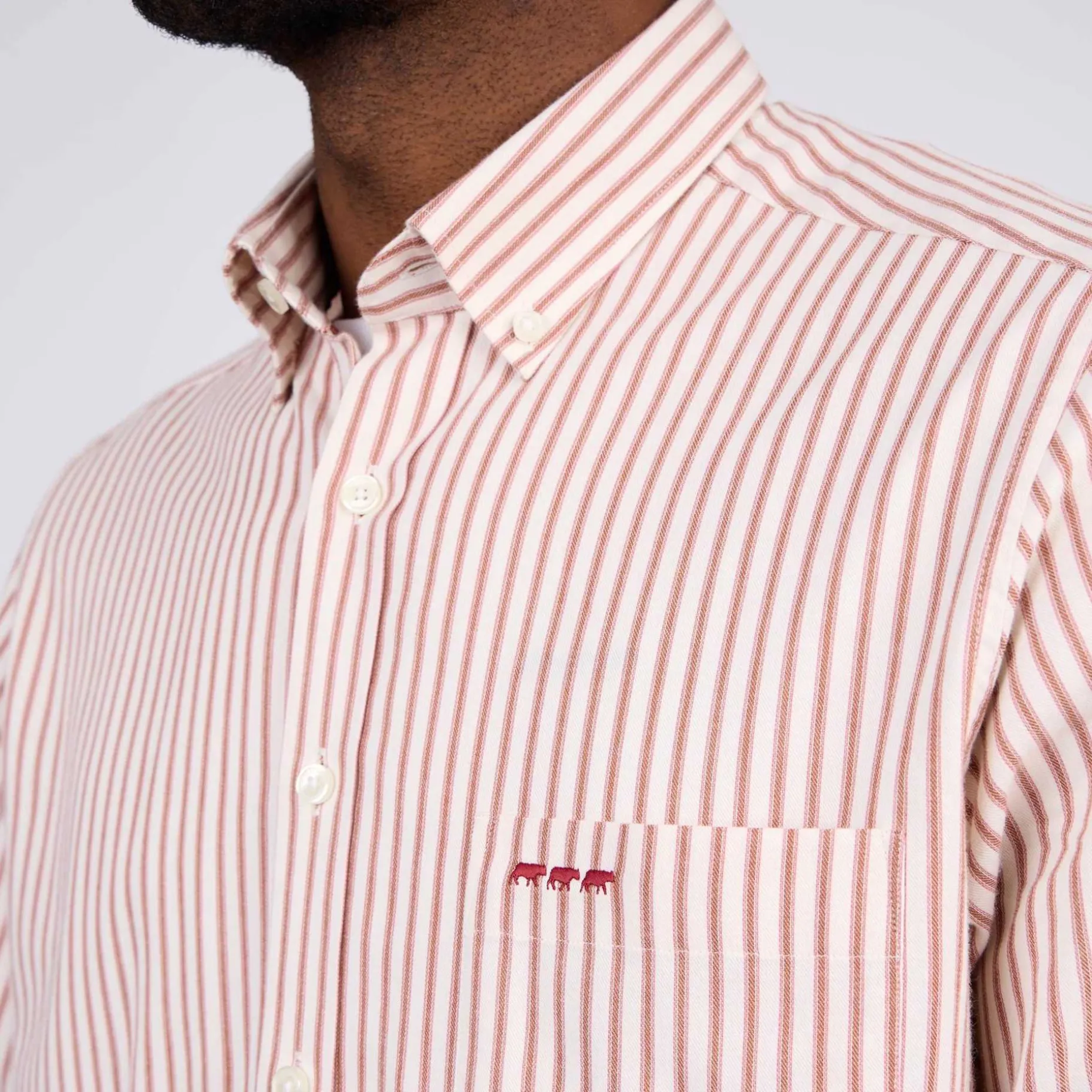 Homme Mise Au Green Chemise rayée