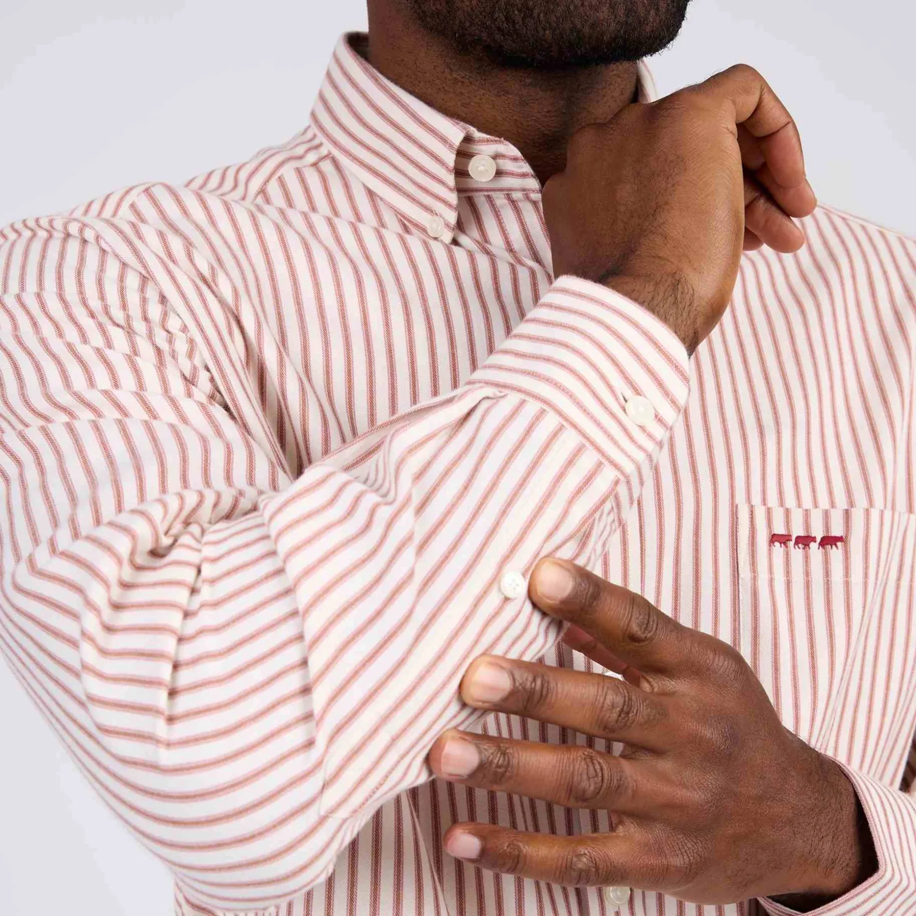 Homme Mise Au Green Chemise rayée