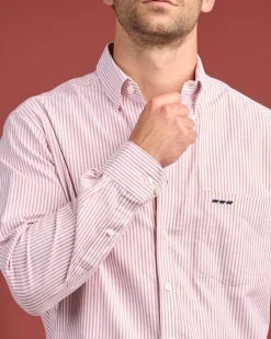 Homme Mise Au Green Chemise rayée