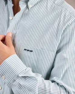 Homme Mise Au Green Chemise rayée