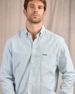 Homme Mise Au Green Chemise rayée