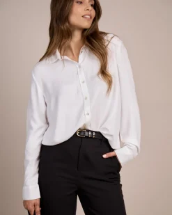 Femme Mise Au Green Chemise unie