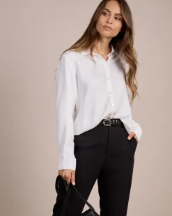 Femme Mise Au Green Chemise unie