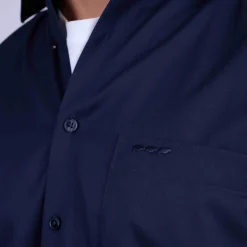 Homme Mise Au Green Chemise unie bleu marine