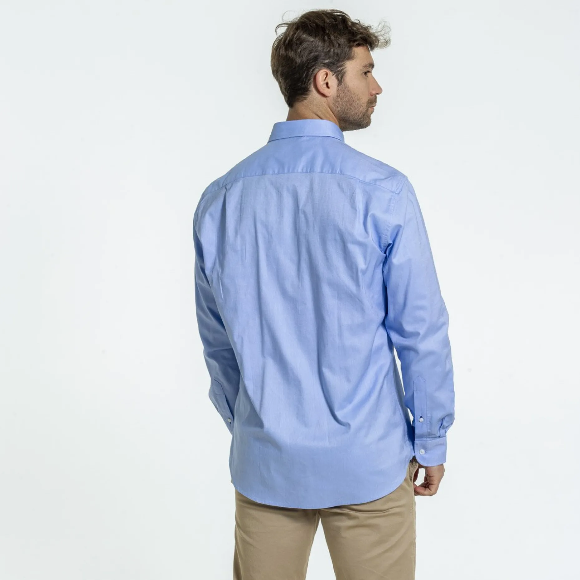 Homme Mise Au Green Chemise unie