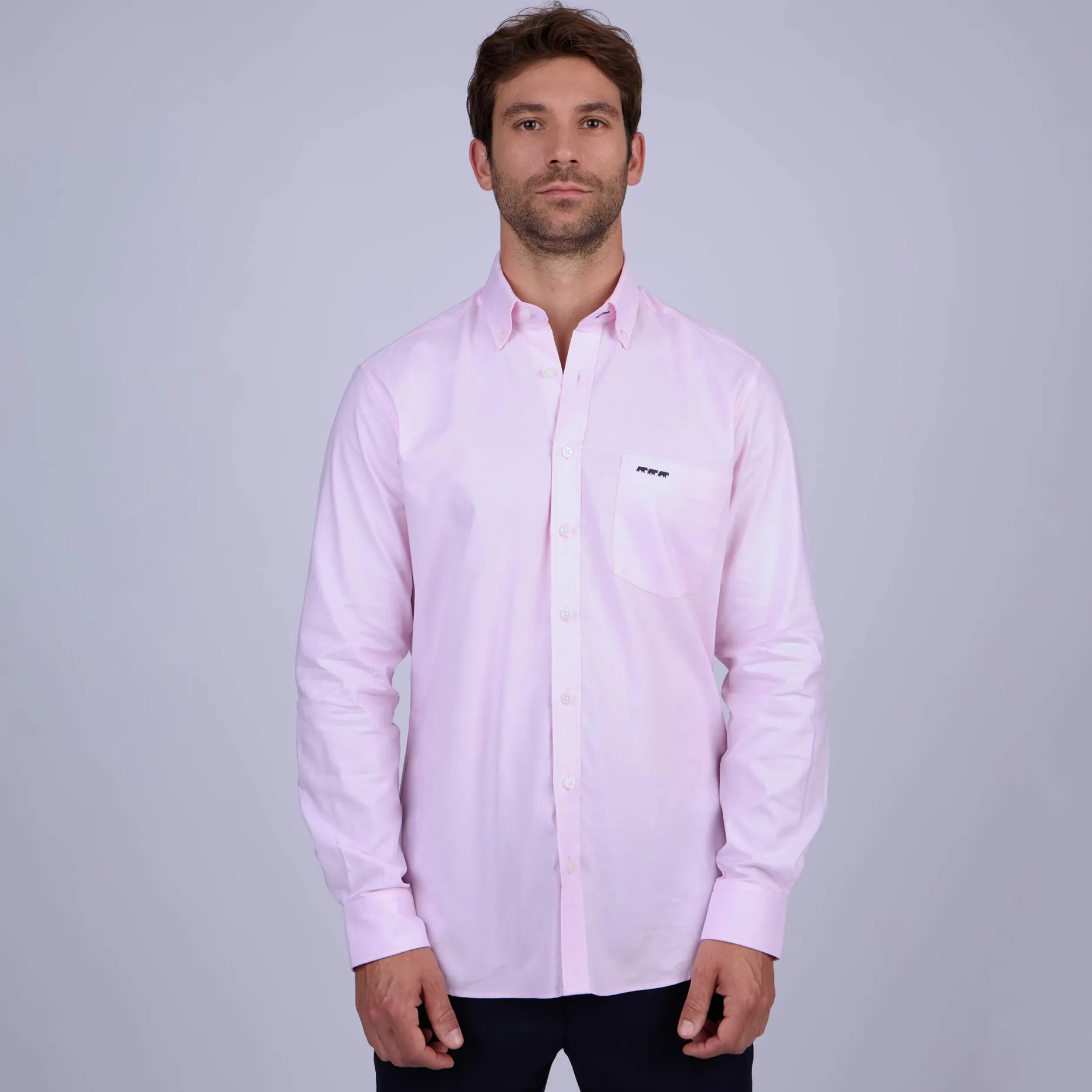 Homme Mise Au Green Chemise unie