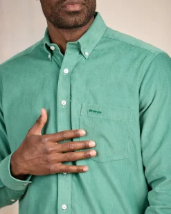 Homme Mise Au Green Chemise velours