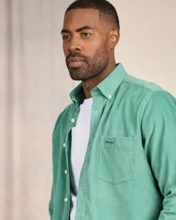 Homme Mise Au Green Chemise velours