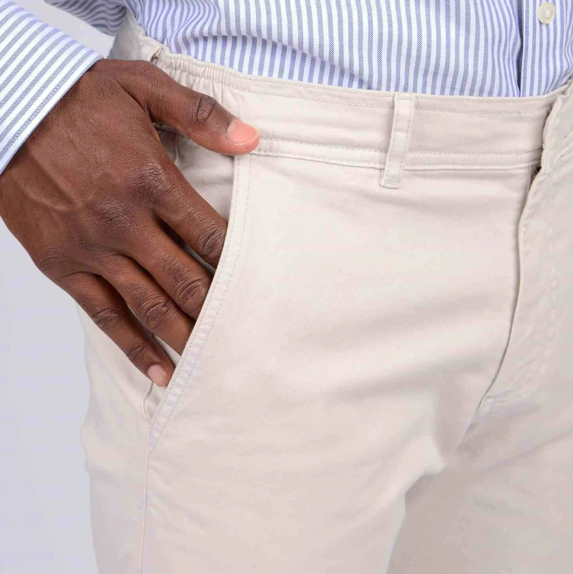 Homme Mise Au Green Chino Cyrile gris moyen