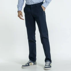 Homme Mise Au Green Chino ville bleu marine