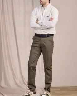 Homme Mise Au Green Chino ville