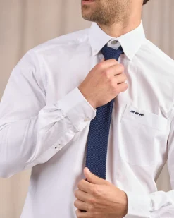 Homme Mise Au Green Cravate Carole bleu marine