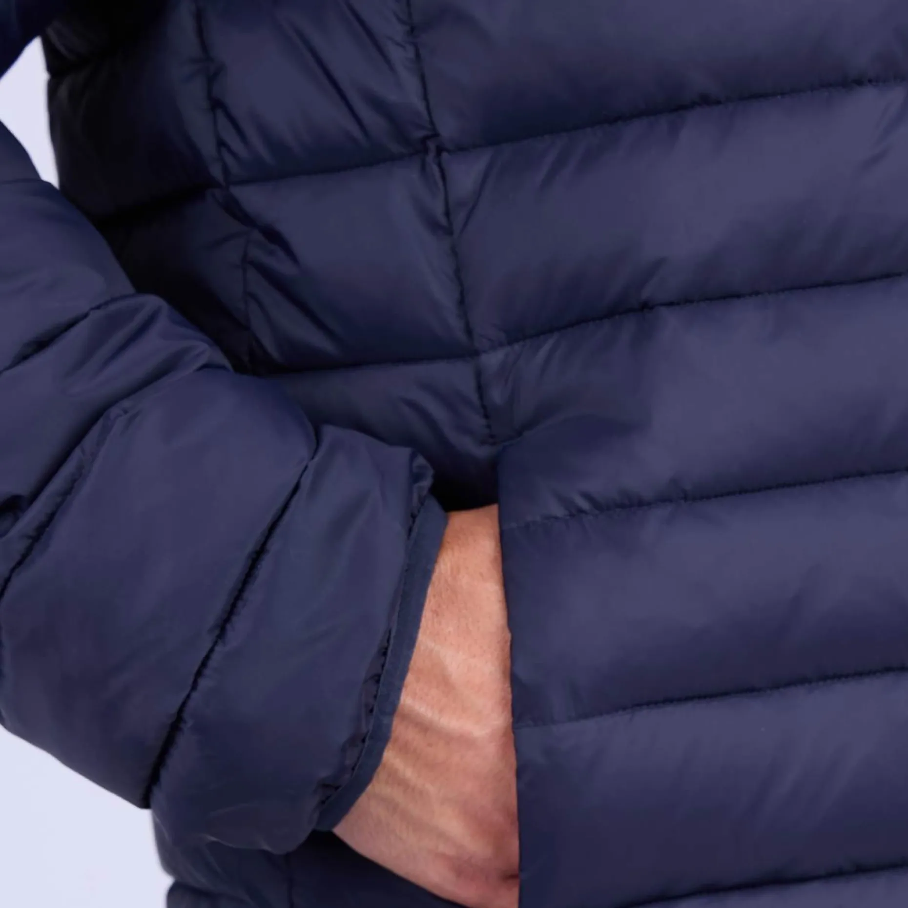 Homme Mise Au Green Doudoune Calvin bleu marine