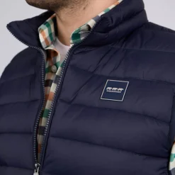 Homme Mise Au Green Doudoune Carter bleu marine