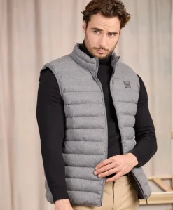 Homme Mise Au Green Doudoune Carter light grey