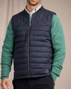 Homme Mise Au Green Doudoune Charles bleu marine