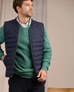 Homme Mise Au Green Doudoune Charles bleu marine