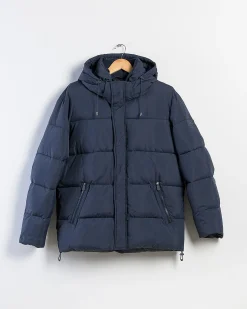 Homme Mise Au Green Doudoune courte bleu marine